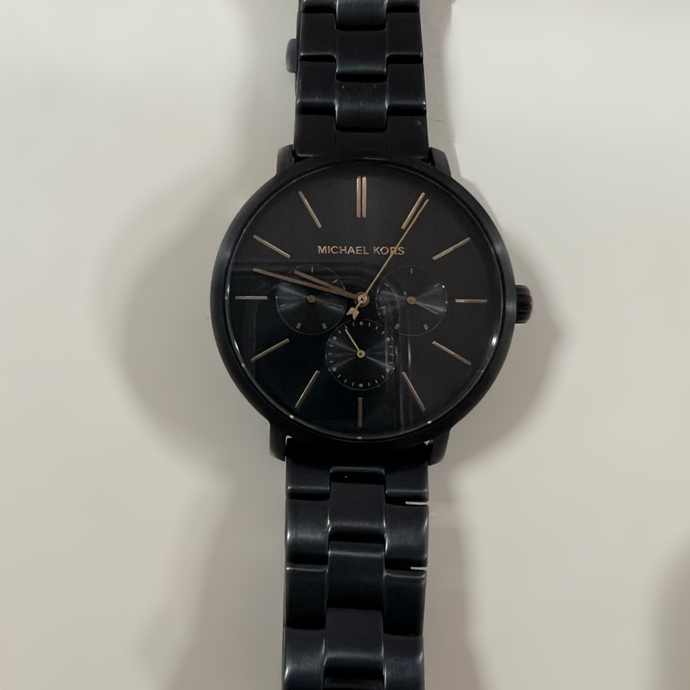 Men's Blake Black Stainless Steel Bracelet Watch 42mm